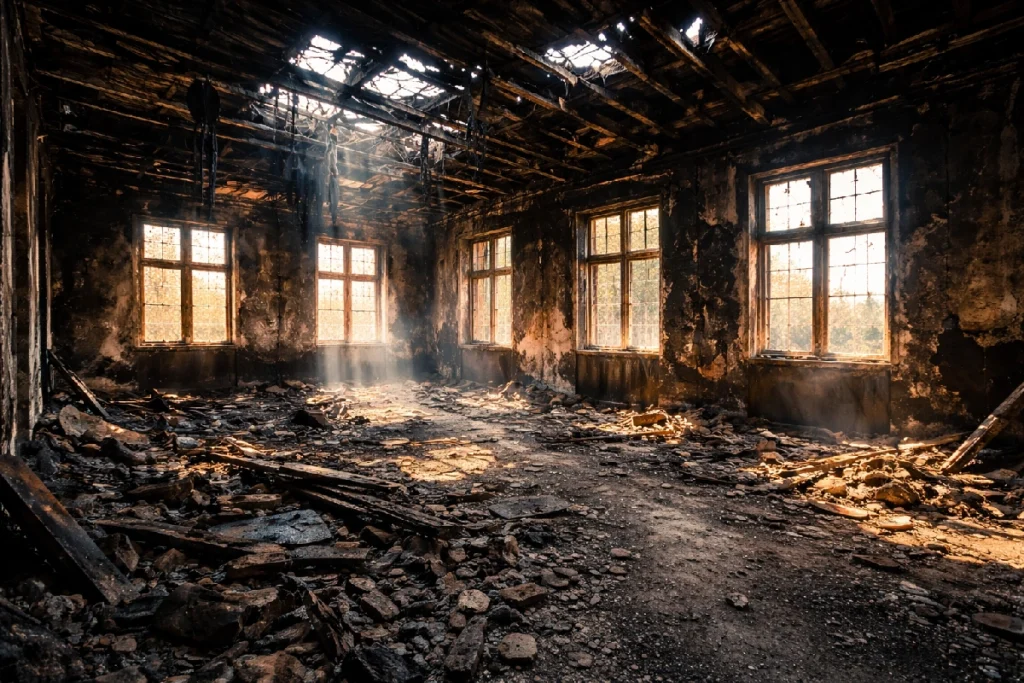 Fire Damage Insurance Claim